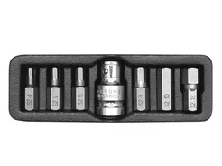 Yato Końcówki wkrętakowe hex 7 szt.  YT-0412 