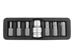 Yato Końcówki wkrętakowe - torx z otworem 7 szt. YT-0416 