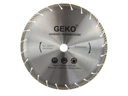 Geko Tarcza diamentowa do cięcia betonu segmentowa 350mm G00209 