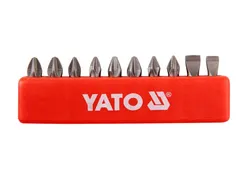 Yato Końcówki wkrętakowe płaski, Ph, Pz  10szt.  YT-0482 