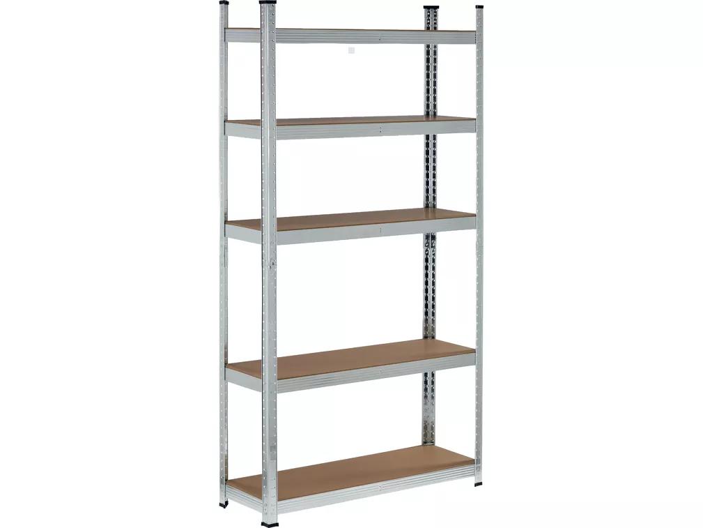 Vorel Regał magazynowy ocynkowany HDF 180 x 90 x 40 cm 78485