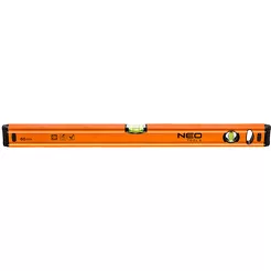 Neo poziomnica aluminiowa precyzyjna 60 cm z 2 libellami 71-062