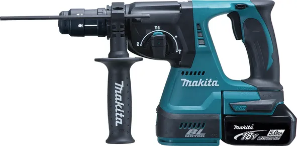 Makita Młotowiertarka SDS+ 2J 18V 2x5,0Ah DHR243RTJ
