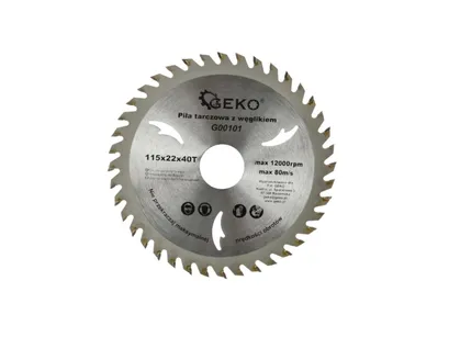 Geko Tarcza do cięcia drewna 115x22mm 40z. G00101 