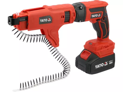 Yato Wkrętarka akumulatorowa taśmowa 18 V (4 Ah, walizka BMC) YT-82075