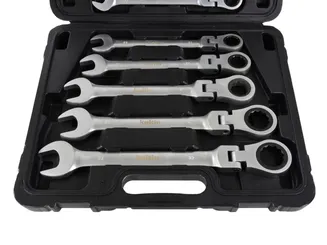 Kietlin Klucze płasko oczkowe łamane z grzechotką 8-32mm 13el. K00105 - 4