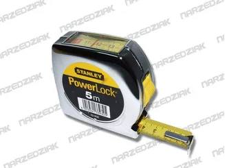 Stanley Miara stalowa Powerlock, 5m z górnym odczytem 0-33-932 - 2