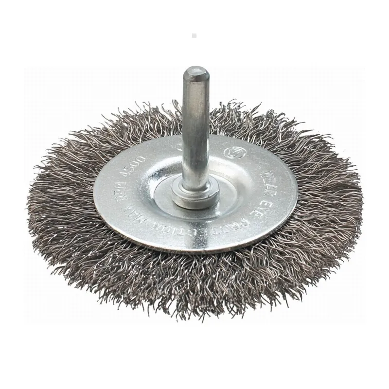 Graphite Szczotka druciana tarczowa z trzpieniem INOX 75mm 57h602 