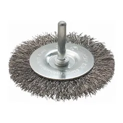 Graphite Szczotka druciana tarczowa z trzpieniem INOX 75mm 57h602 