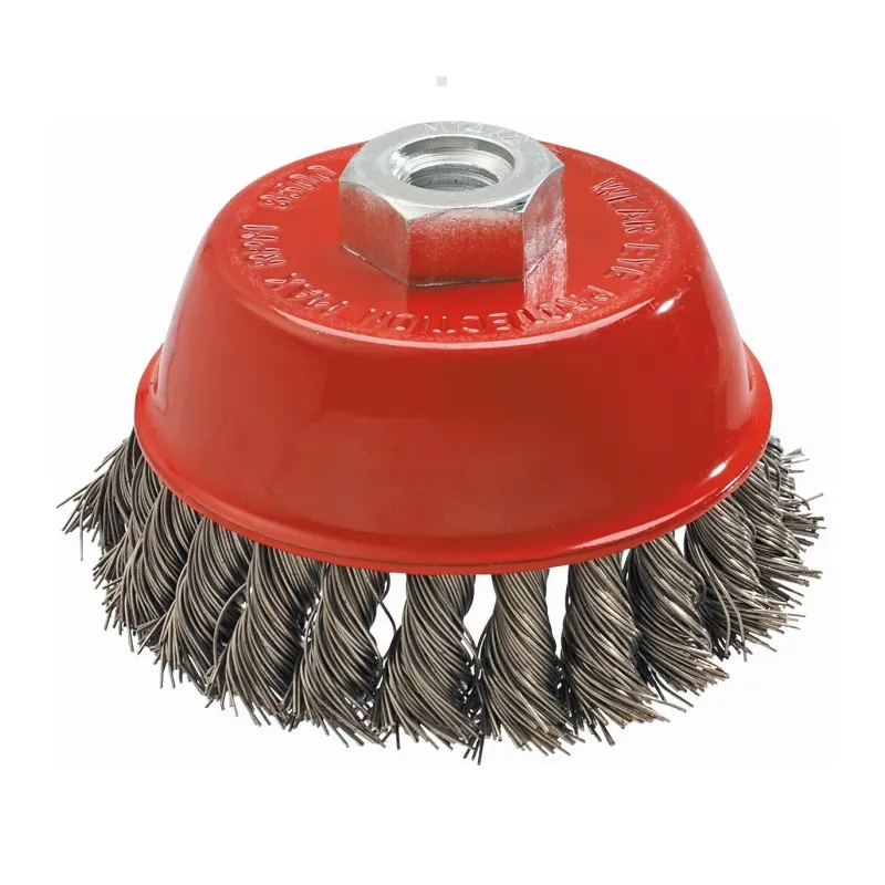 Graphite Szczotka druciana doczołowa splatana INOX 65mm  M14 57h581 