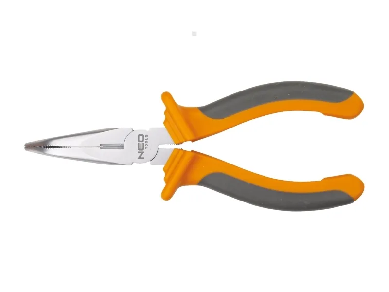 Neo Szczypce wydłużone wygięte 160mm DIN5745 01-015