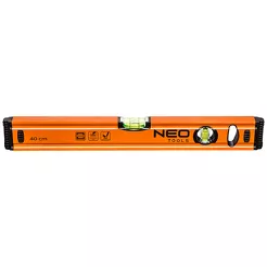 Neo Poziomnica aluminiowa 40 cm, 2 libelle 71-061