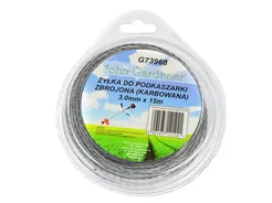Geko Żyłka do podkaszarki zbrojona(karbowana) 3,0mmx15m G73968