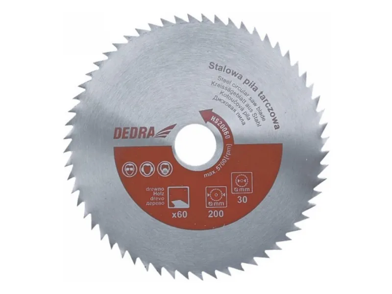 Dedra Tarcza do pilarki uniwersalna do miękkiego i twardego drewna 60z 350x30mm  HS35060 