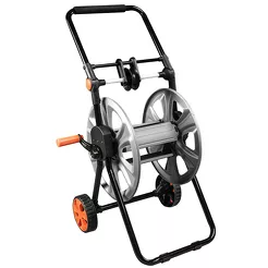 Neo Wózek na wąż ogrodowy metalowy do 60 m 1/2" z prowadnicą 15-792
