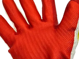 XL Rękawice brukarskie wzmocnione 2x kauczukiem 10 RBR20 - 3