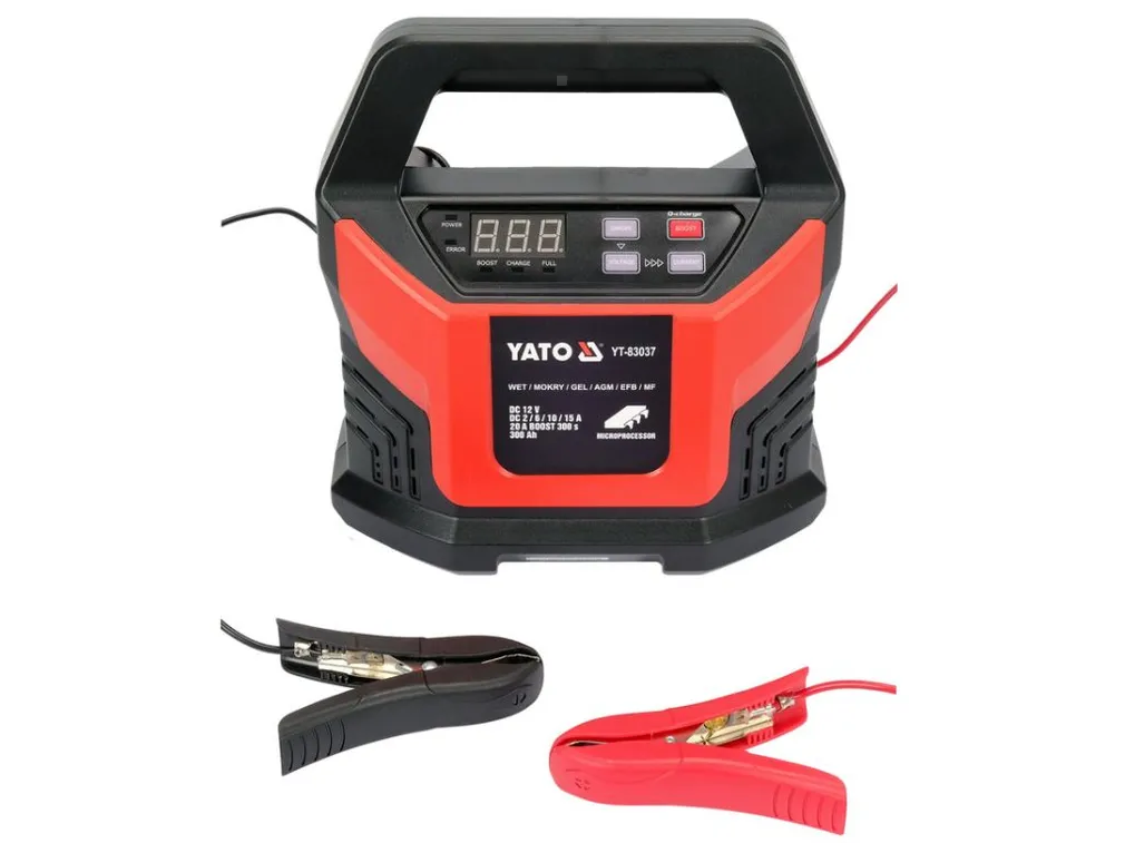 Yato Prostownik elektroniczny 12V/2/6/10/15/20A YT-83037 