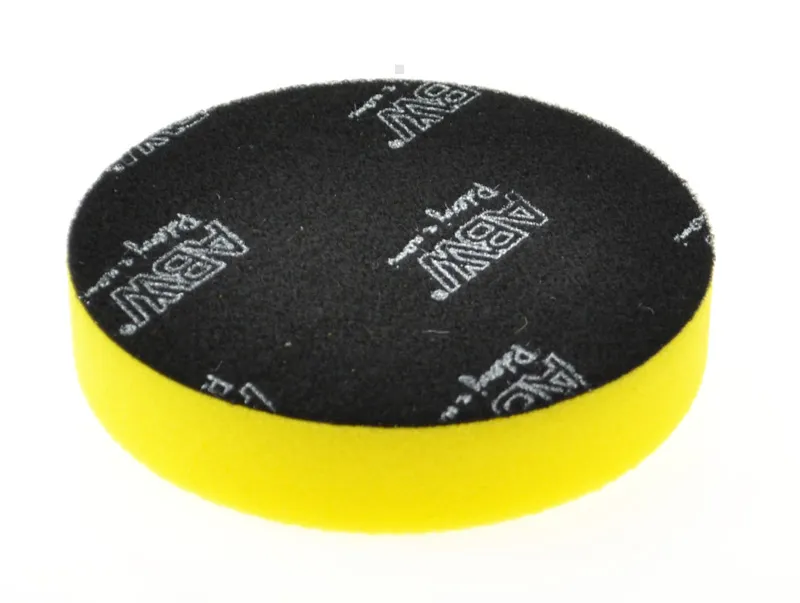 ABW Gąbka polerska żółta średnia z rzepem 150mm  G150/25Z3