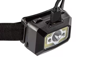 Neo Latarka czołowa akumulatorowa USB 250 lm COB LED + czujnik ruchu 99-073 - 5