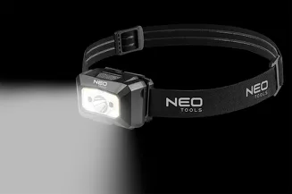 Neo Latarka czołowa akumulatorowa USB 250 lm COB LED + czujnik ruchu 99-073 - 8