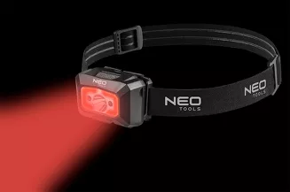 Neo Latarka czołowa akumulatorowa USB 250 lm COB LED + czujnik ruchu 99-073 - 9