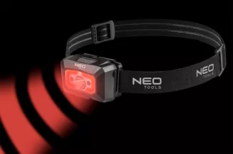 Neo Latarka czołowa akumulatorowa USB 250 lm COB LED + czujnik ruchu 99-073 - 10