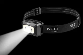 Neo Latarka czołowa akumulatorowa USB 250 lm COB LED + czujnik ruchu 99-073 - 12