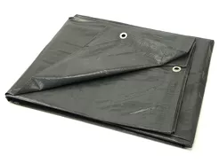 Geko Plandeka wodoodporna 6x12m szara 120G G70546 