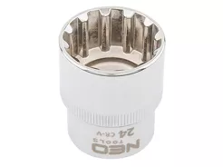 Neo Klucz nasadowy 10mm 1/2" 12-kątny SPLINE 08-582