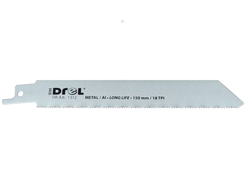 Drel Brzeszczot do piły szablastej BIM do metalu 150 mm DR-AJL-1312 