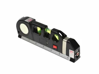 Geko Poziomica laserowa budowlana z miarką 2,5m G03310 - 3