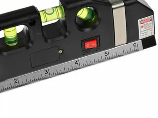 Geko Poziomica laserowa budowlana z miarką 2,5m G03310 - 5