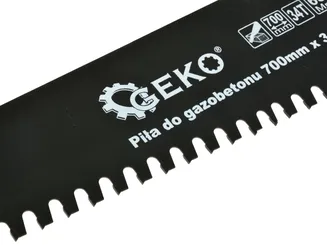 Geko Piła do gazobetonu 700mm 34/34T Teflon 65Mn G33123 - 2