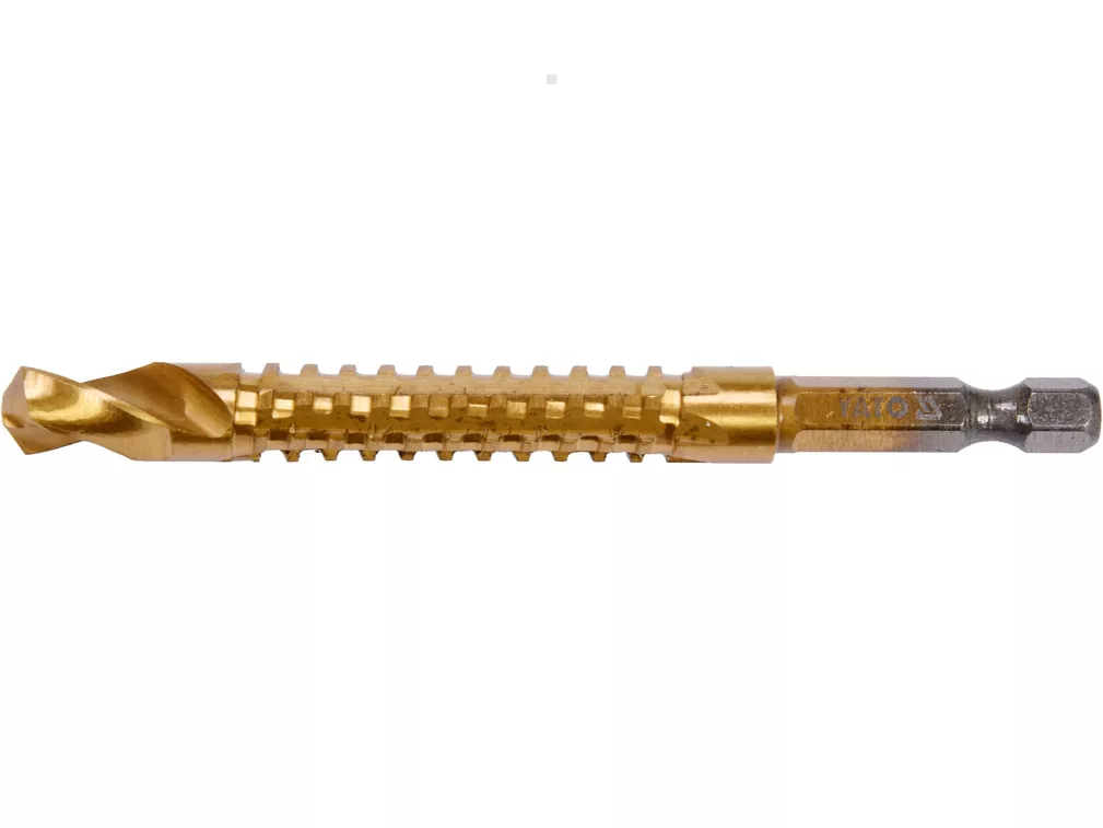 Yato Wiertło frezujące do metalu HSS-TiN HEX 9,0 mm YT-44827