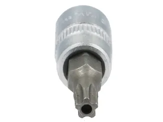 Jonnesway Klucz wpustowy Torx pięciokątny z otworem z nasadką TS27 S08H2TS27  - 2