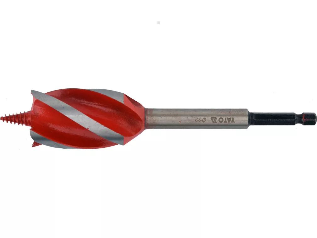 Yato Wiertło do drewna 4-ostrzowe HEX 32 mm YT-44690