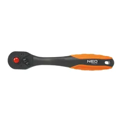 Neo Grzechotka do nasadek 1/4" 72z. kompozytowy korpus 08-514