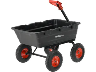 Yato Wózek ogrodowy z wywrotką XXL ładowność 550kg YT-86961 - 2