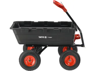 Yato Wózek ogrodowy z wywrotką XXL ładowność 550kg YT-86961 - 4