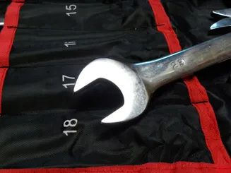Geko Klucze płasko oczkowe polerowane 6-32mm 25el. G11146  - 4