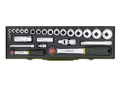 Proxxon Klucze nasadowe  1/2", 1/4" 27 szt.  23020