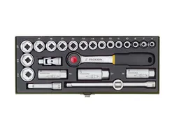 Proxxon Klucze nasadowe 3/8" 24 szt. 23110 