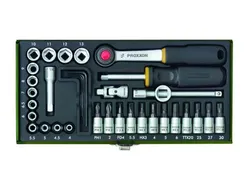 Proxxon Klucze nasadowe 1/4" ZESTAW 36szt. 23080