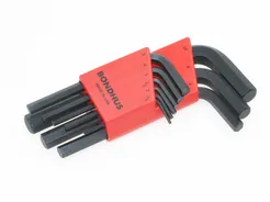 Bondhus Klucze imbusowe hex 9 szt. BO12299