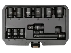 Yato Zestaw nasadek udarowych 1/2" 10-27 mm YT-10255 