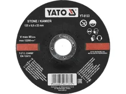 Yato Tarcza wypukła do szlifowania kamienia 125x6,8mm YT-6133