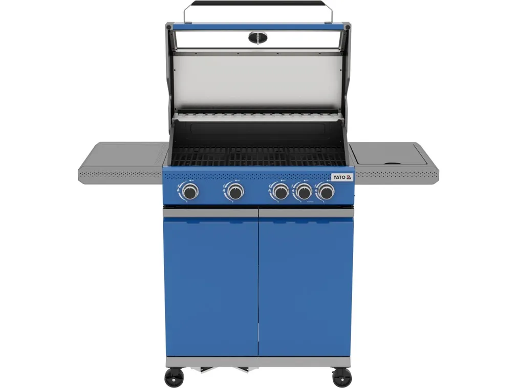 Yato Grill gazowy Itami 4+1 niebieski YG-20033