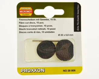 Proxxon Tarcze tnące 22 mm aluminiowo-oksydowe ze splotem 10 szt. 28808 - 3