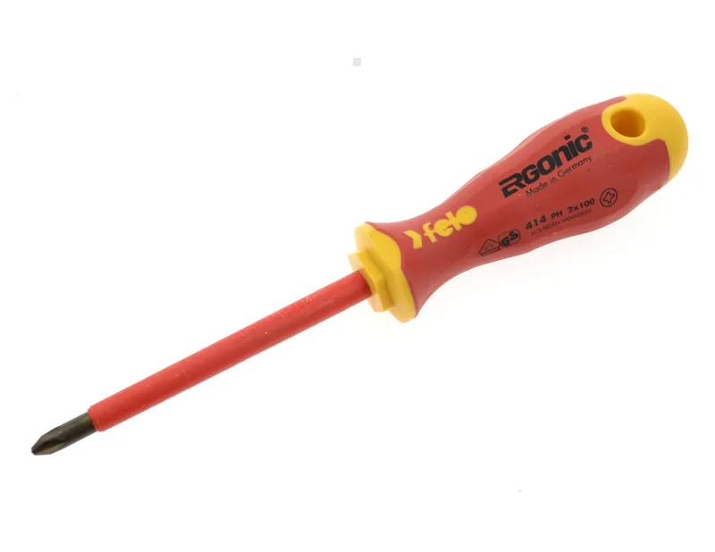 Felo Wkrętak krzyżowy Phillips Ergonic seria 400 1000V PH0 FL41400190