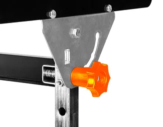 NEO Tools Stół warsztatowy regulowany aluminiowy 60x58x77–107 cm 44-700 - 4